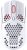 HyperX Pulsefire Haste – Gaming Mouse – Ultra Lightweight, 62g, 100 Hour Battery Life, 2.4Ghz Wireless, Honeycomb Shell, Hex Design, Up to 16000 DPI, 6 Programmable Buttons – White