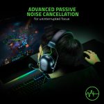 Razer BlackShark V2 X Wired Gaming Headset with 7.1 Surround Sound, 50mm Drivers, Noise Cancelling Mic