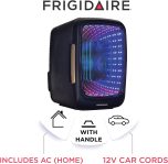 Frigidaire EFMIS179 Gaming Light Up Mini Beverage Refrigerator, Stealth
