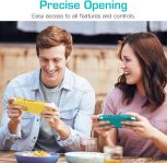 MoKo Case Compatible with Nintendo Switch Lite Console – Turquoise, Protective Silicone Cover, Shock Absorption, Anti Scratch, Easy Installation, Precise Cutouts