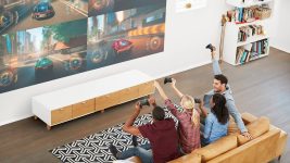 EPSON 2022 New Upgrade Home Cinema 2350 4K PRO-UHD Smart Gaming Projector with Android TV, 3-Chip 3LCD, HDR10, HLG, 2,800 Lumens, Low Latency, 10 W Speaker, Bluetooth, Streaming Capability