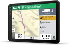 Garmin 010-02313-00 dezl OTR700, 7-inch GPS Truck Navigator, Easy-to-read Touchscreen Display, Custom Truck Routing and Load-to-dock Guidance