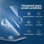NEW’C [3 Pack Designed for iPhone 15/15 Pro (6.1 Inch) Screen Protector Tempered Glass,Case Friendly Ultra Resistant