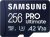 SAMSUNG PRO Ultimate microSD Memory Card + Adapter, 256GB microSDXC, Up to 200 MB/s, 4K UHD, UHS-I, Class 10, U3,V30, A2 for GoPRO Action Cam, DJI Drone, Gaming, Phones, Tablets, MB-MY256SA/AM