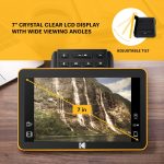 KODAK 7″ Digital Film Scanner – Converts 35mm, 126, 110 Negatives & Slides to 22MP JPEGs