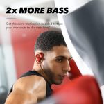 soundcore Sport X10 True Wireless Bluetooth Earbuds with Rotatable Hooks, Deep Bass, IPX7 Waterproof, Fast Charge – For Gym, Running