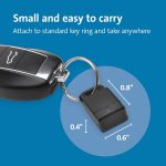 Kensington VeriMark USB Fingerprint Key Reader – Windows Hello, FIDO U2F, Anti-Spoofing (K67977WW),Black