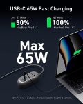 Anker GaNPrime 65W Charging Station, 615 USB C 5-in-1 Power Strip for Travel and Work with 2AC,2 USB C, USB A, 3ft,Power Delivery for iPhone 15/15 Plus/15 Pro/15 Pro Max,and More(Black)