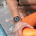 Ocean Silicone Sport Band – Compatible with Apple Watch Ultra 2/Ultra Band 49mm 45mm 44mm 42mm for Men Women, Breathable Soft Waterproof Strap for iWatch Ultra 2, iWatch Ultra Series SE 9/8/7/6/5/4