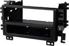 Scosche FD3090B Compatible with Select 1995-2016 Ford, Mercury, Lincoln and Mazda Double DIN & DIN+Pocket Dash Kit Black