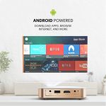KODAK Luma 350 Portable Smart Projector | Powerful Ultra HD Rechargeable Video Projector Android 6.0 – Includes Soft Case