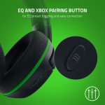 Razer Kaira Wireless Gaming Headset for Xbox Series X|S, Xbox One Triforce Titanium 50mm Drivers – Cardioid Mic – Breathable Memory Foam Ear Cushions – EQ Pairing Button – Windows Sonic – Black