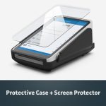 Protective Case and Screen Protector for Square Terminal Card Reader – Rubberized Hard Casing with Non-Slip Base and Tempered Glass (Products)