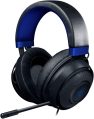 Razer Kraken Gaming Headset Lightweight Aluminum Frame – Retractable Noise Isolating Microphone – for PC, PS4, PS5, Switch, Xbox One, Xbox Series X & S, Mobile – 3.5 mm Headphone Jack – Black/Blue