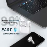 [Apple MFi Certified] AirPods Pro Wireless Earbuds Bluetooth in Ear Light-Weight Headphones Built-in Microphone, with Touch Control, Noise Cancelling, Charging case