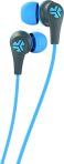 JLab JBuds Pro Bluetooth Wireless Signature Earbuds, Titanium 10mm Drivers, 10-Hour Battery Life, Music Controls, Noise Isolation, Bluetooth 4.1 Extra Gel Tips and Cush Fins, Graphite/Blue