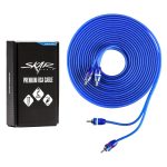 Skar Audio 17-Foot 2-Channel Twisted Pair RCA Interconnect Cable – SKAR2CH-RCA17