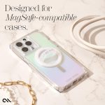 Case-Mate Magnetic Phone Grip [Loop Grip] – Removable Magnetic Phone Grip Holder For Hand – Soft Ultra Thin Collapsible MagSafe Phone Grip for iPhone 15 Pro Max / 14 Pro Max / 13 Pro Max / 12 -Sparkle