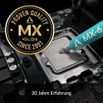 ARCTIC MX-6 (2 g) – Ultimate Performance Thermal Paste for CPU, Consoles, Graphics Cards, laptops, Very high Thermal Conductivity, Long Durability, Non-Conductive, CPU Thermal Paste