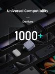 UGREEN Nexode Pro 160W USB C Charger, 4-Port PD 3.1 GaN Compact Fast PPS Wall Charger for MacBook Pro 16” M2, Pixelbook, Dell XPS, iPad Pro, iPhone 15 Pro/14, Galaxy S23, Pixel 8, Steam Deck