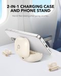 Soundcore P40i by Anker, Noise Cancelling Wireless Earbuds, Adaptive Noise Cancelling to Environments, Heavy Bass, 60H Playtime, 2-in-1 Case and Phone Stand, IPX5, Wireless Charging, Bluetooth 5.3
