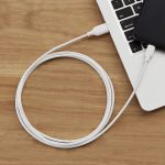 Amazon Basics USB-C to USB-A 2.0 Fast Charger Cable, 480Mbps Speed, USB-IF Certified, for Apple iPhone 15, iPad, Samsung Galaxy, Tablets, Laptops, 6 Foot, White