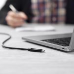 Belkin Thunderbolt 3 USB C to USB C 3.3ft/1M Long Data Transfer Power Cable with 20 Gbps Data Transfer Speed & Up To 10 Gbps for USB3.1 Devices – Supporting Thunderbolt, 4K & Ultra HD Display (Black)