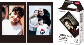 FUJIFILM Instax Mini Black Film – 10 Exposures