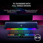 Razer Leviathan V2 X Soundbar Speaker – Bluetooth, USB-C, Chroma RGB – Black