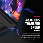 Monster 6Ft Ultra High-Speed Cobalt 2.1 HDMI Electronic Cable – 48Gbps with eARC, 8K at 60Hz for Superior Video Sound Quality for Playstation PS5, Xbox Series X, Roku, Apple, Smart Television