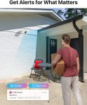 ZOSI H.265+ Full 1080p Home Security Camera System Outdoor Indoor, 5MP-Lite CCTV DVR 8 Channel with Hard Drive 1TB and 4 x 1080p Weatherproof Surveillance Camera with 80ft Night Vision, Motion Alerts