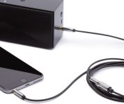 Amazon Basics 3.5mm Aux Jack Audio Extension Cable, Male to Female, Adapter for Headphone or Smartphone, 6 Foot, Black