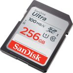 SanDisk 256GB Ultra SDXC UHS-I Memory Card – 100MB/s, C10, U1, Full HD, SD Card – SDSDUNR-256G-GN6IN