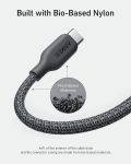 Anker USB C Cable Bio-Briaded [2 Pack, 6ft], Durable USB A to Type C Charger Cable, USB C Charger Cable Fast Charging for Samsung Galaxy Note 10/9/8 S10+/S10/S9+/S9, LG V30 (USB 2.0, Black)