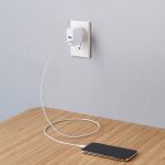 Amazon Basics 24W Two Port USB-A Wall Charger (12W, 2.4A per port) for Phones (iPhone 15/14/13/12/11/X, Samsung, and more), non-PPS, White