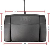 Executive Communication Systems Infinity 3 USB Foot Pedal Control with Computer Plug In, one unit