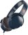 Skullcandy Riff On-Ear Wired Headphones, Microphone, Works with Bluetooth Devices and Computers – Blue/Sunset