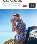 Lexar E-Series 64GB Micro SD Card, microSDXC UHS-I Flash Memory Card with Adapter, 100MB/s, C10, U3, A1, V30, Full HD, 4K UHD, High Speed TF Card