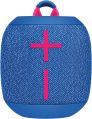 Ultimate Ears WONDERBOOM 3, Small Portable Wireless Bluetooth Speaker, Big Bass 360-Degree Sound for Outdoors, Waterproof, Dustproof IP67, Floatable, 131 ft Range – Performance Blue