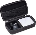 EVA Mini Projector Case Soft-Molded Hard-Shell Carry Bag for KODAK Luma 350 Only Portable Projector Shockproof, Dustproof & Water-Resistant Travel Protection Black