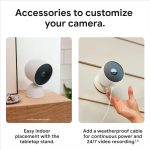 Google Nest Cam Outdoor or Indoor/Battery – 2nd Generation (3 Pack)