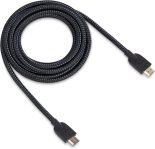 Amazon Basics High-Speed HDMI Cable (18Gbps, 4K/60Hz) – 10 Feet, Nylon-Braided for Television
