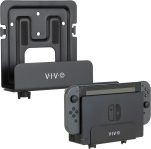 VIVO Black Adjustable Streaming Media Player, Wall Mounting Bracket Designed for Nintendo Switch, Apple TV, Roku, Fire TV, Hardware Included, MOUNT-ALL02