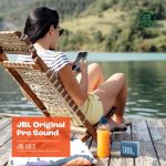 JBL Go 3 Eco Portable Speaker with Bluetooth, Built-in Battery, Waterproof and Dustproof Feature – Blue
