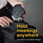 Jabra Speak 510 MS Wireless Bluetooth Speakerphone – Outstanding Sound Quality, Portable Conference Speaker for Holding Meetings Anywhere – Certified for Microsoft Teams