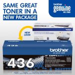Brother TN436BK Super High Yield Toner-Retail Packaging, Black