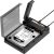 SABRENT USB Type-C Lay Flat Docking Station for M.2 PCIe NVMe + SATA 2.5′”/3.5″ SSD & HDD with Offline Clone Function [DS-UFNC]