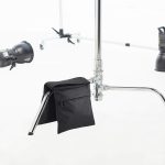 Amazon Basics Photographic Empty Sandbag for Light Stands, 4-Pack, Black