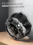 SUPCASE Unicorn Beetle Pro Series Case for Google Pixel Watch/Pixel Watch 2 41mm (2022/2023), Rugged Protective Case with Strap Band (Black)