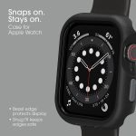 OtterBox All Day Case for Apple Watch Series 4/5/6/SE 40mm – Pavement (Black/Grey)